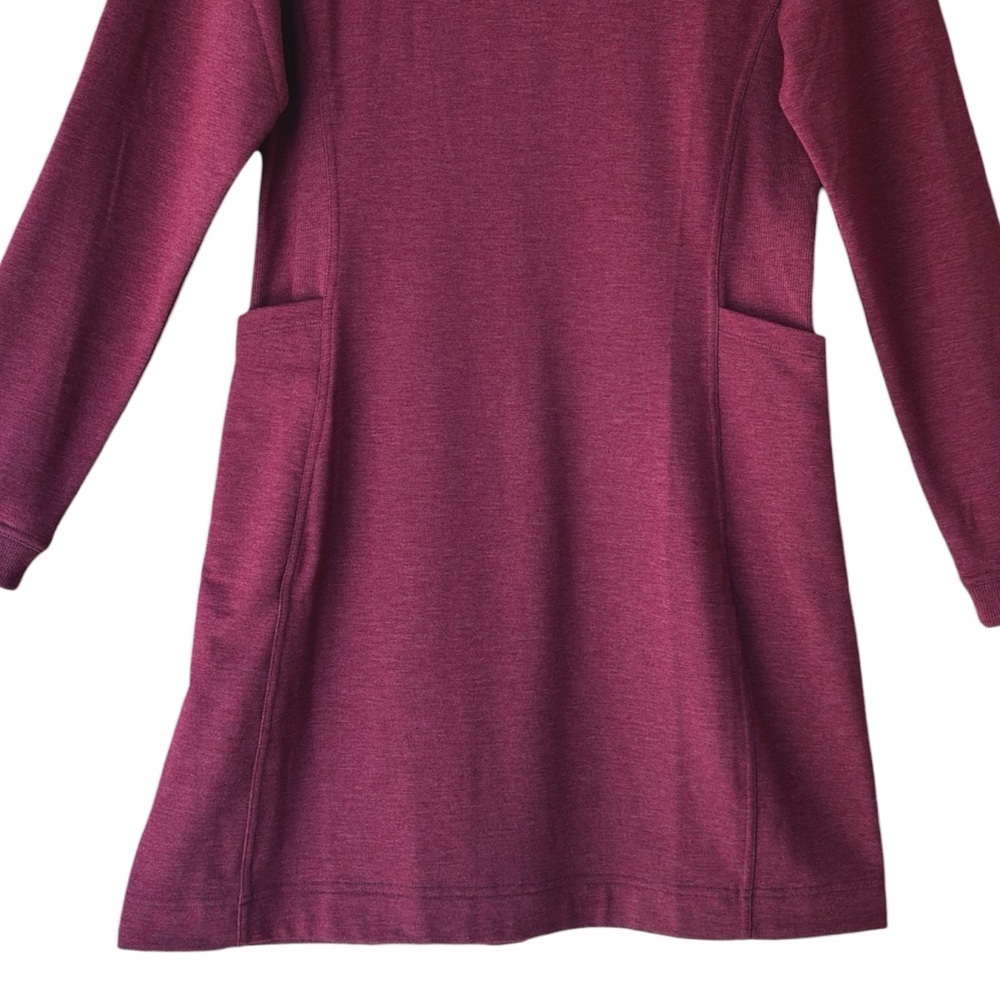 TITLE NINE | NWOT NBD LONG SLEEVE DRESS FRESH TERRY POCKETS ATHLETIC | MEDIUM - Picture 6 of 14
